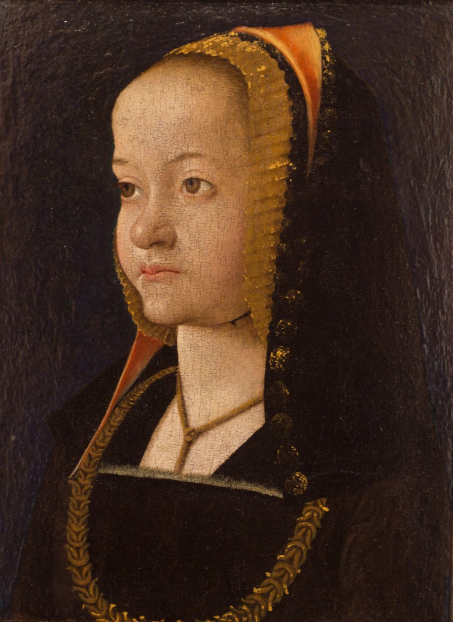 Retrato de uma mulher de Jean Perreal
