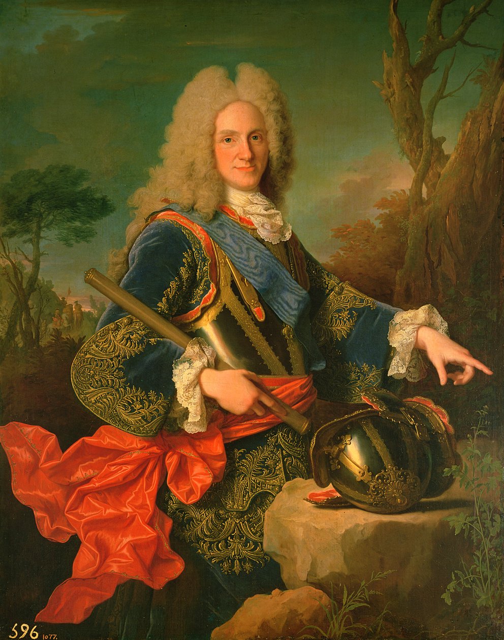 Retrato de Filipe V (1683-1746) de Jean Ranc