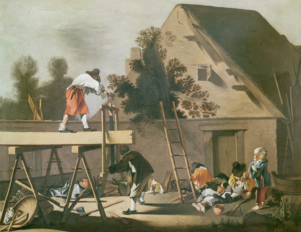 Os Sawyers, 1692 de Jean Tassel