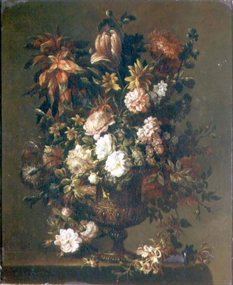 Tulipas, Narcissi e outras flores de Jean Baptiste Monnoyer