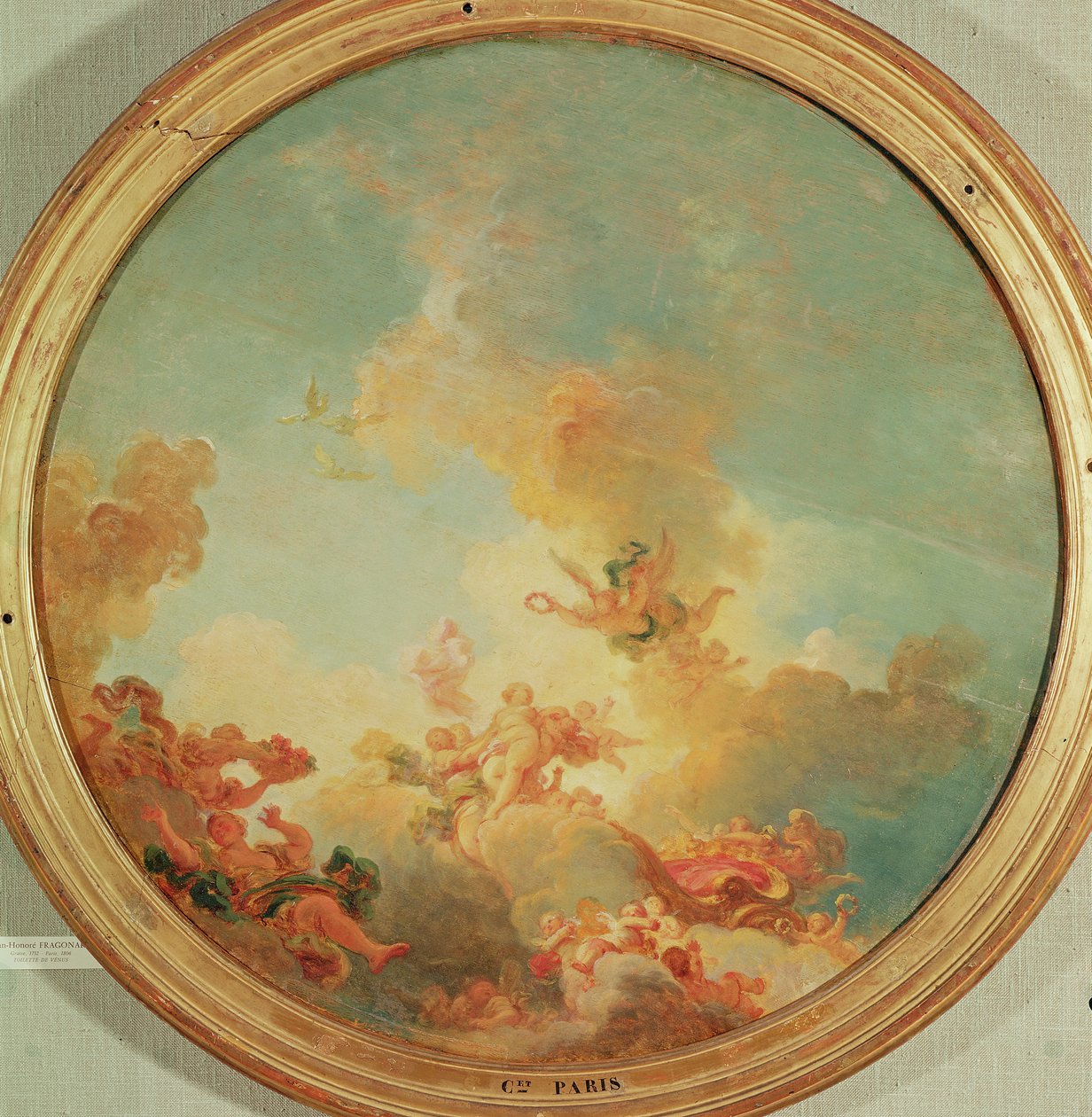 O triunfo de Vênus de Jean Honore Fragonard
