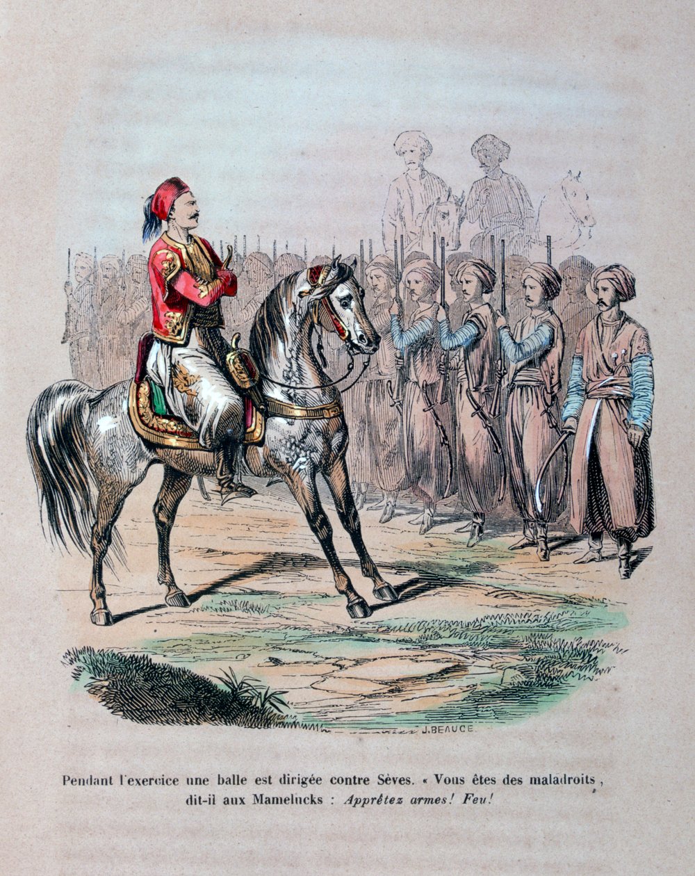 Suleiman Pasha, 1847 de Jean Adolphe Beauce