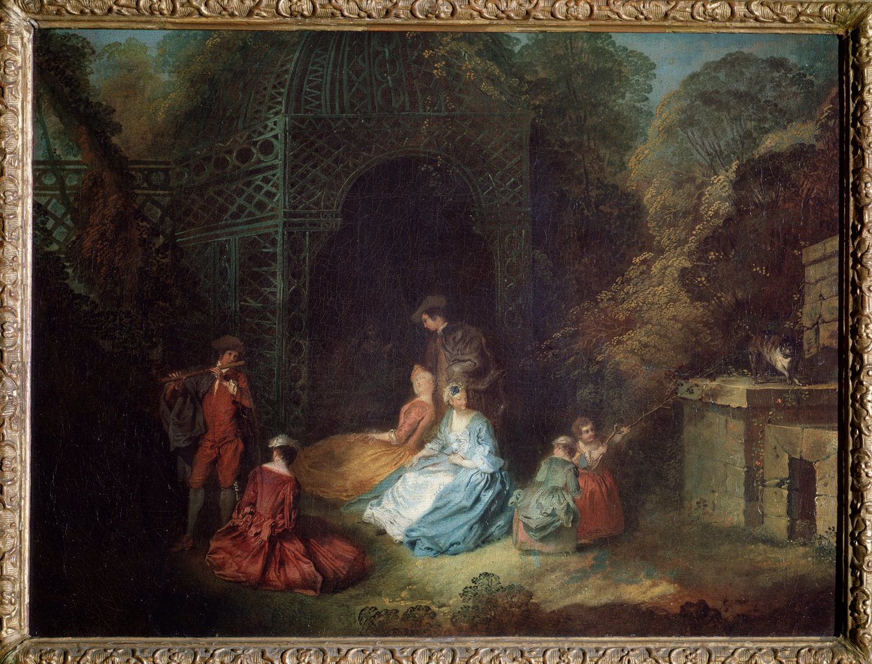 O flautista (Pintura de Jean Antoine Watteau
