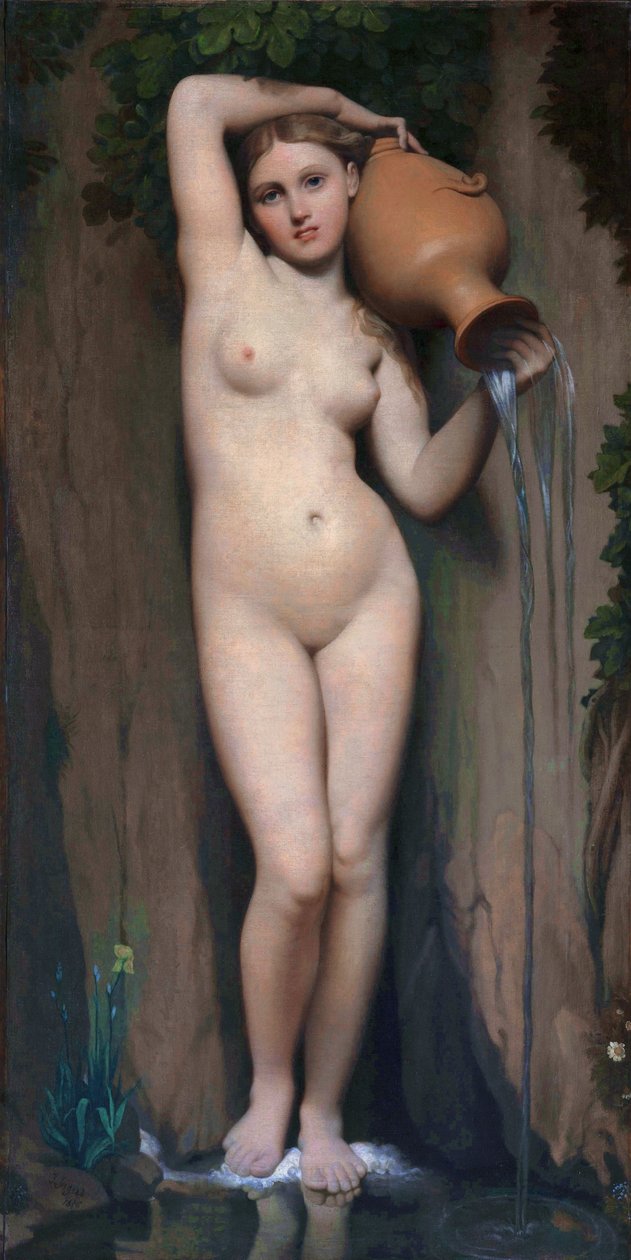 La Fonte de Jean Auguste Dominique Ingres