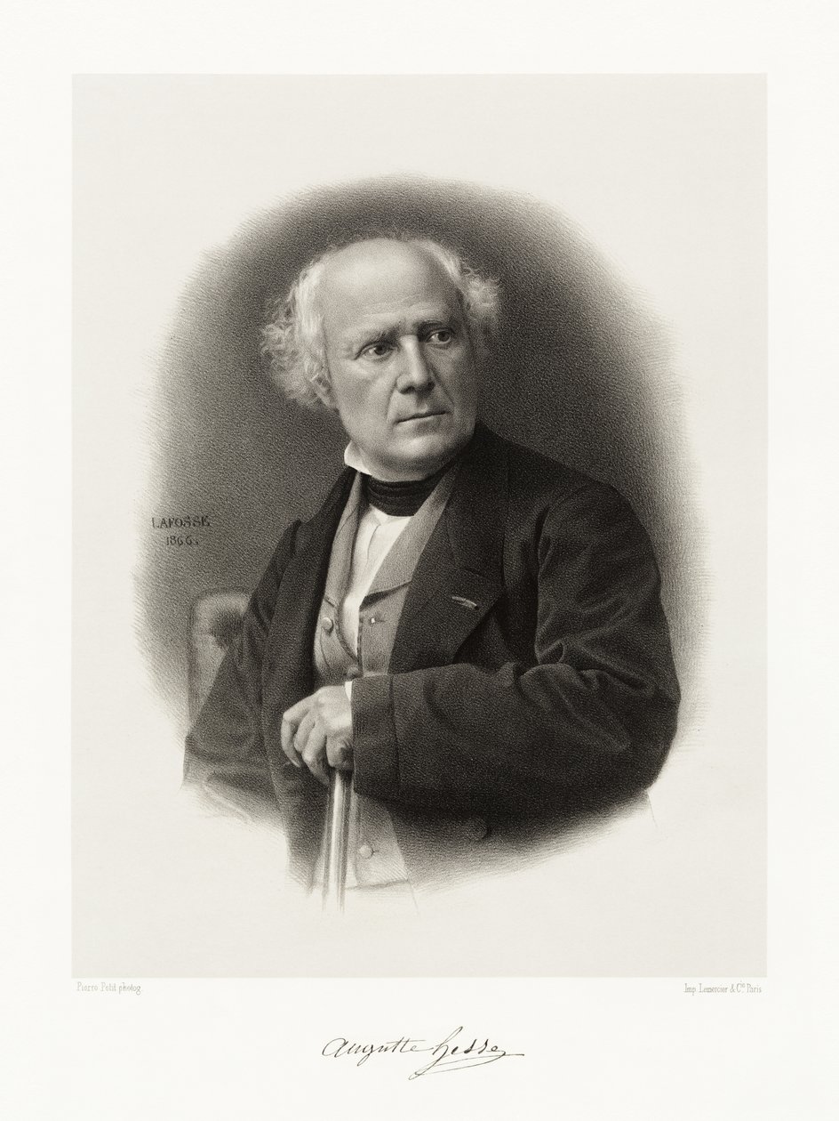 Nicolas Auguste Hesse, 1865-66 de Jean Baptiste Adolphe Lafosse