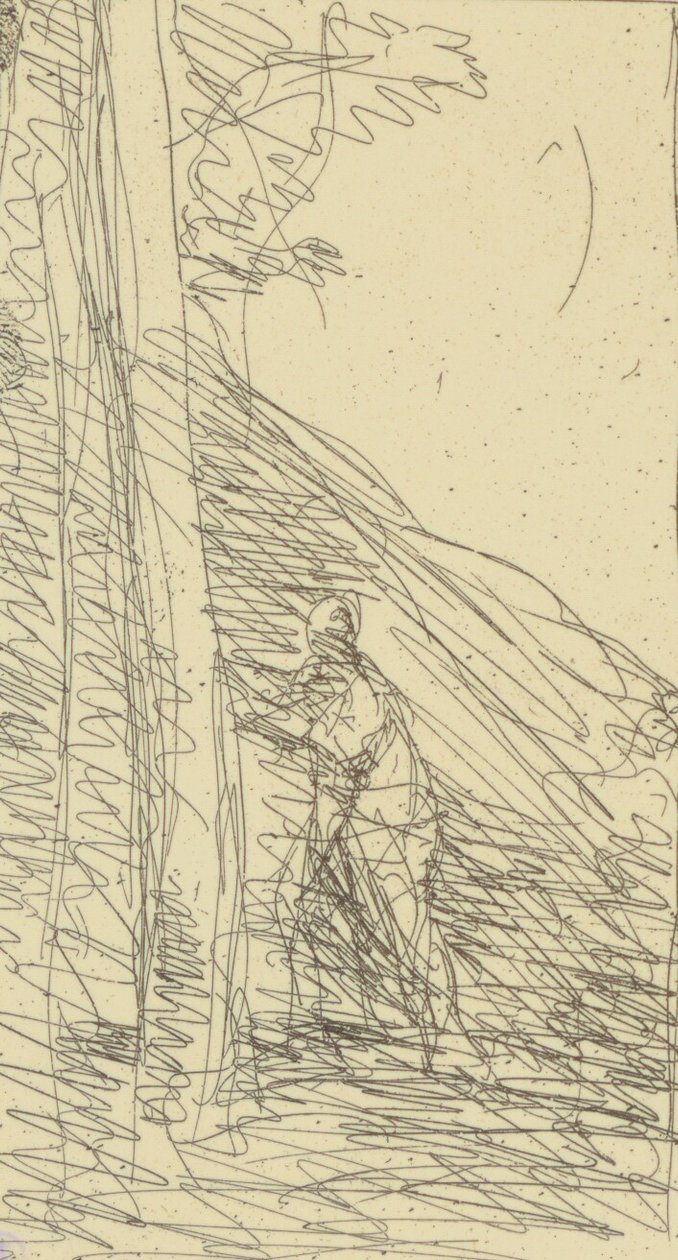 Rabisco de Jean Baptiste Camille Corot