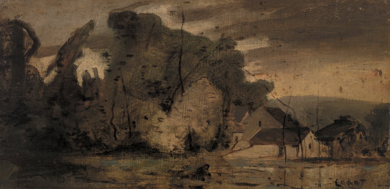 Paisagem de Jean Baptiste Camille Corot