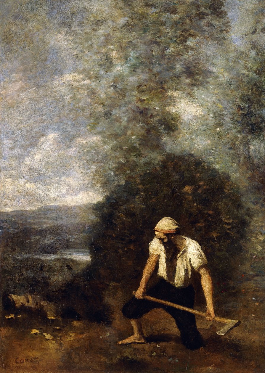 The Woodsman, de Jean Baptiste Camille Corot