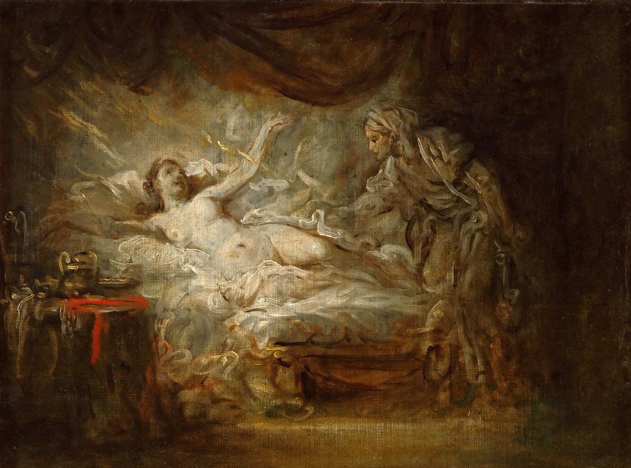 Júpiter e Egina de Jean Baptiste Greuze
