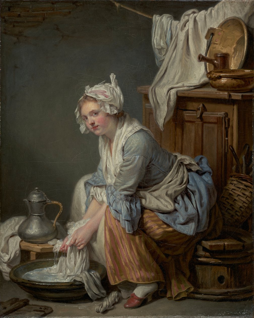 A lavadeira de Jean Baptiste Greuze