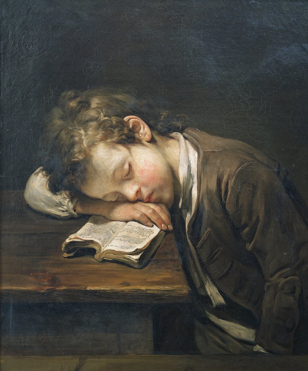 O rapaz preguiçoso de Jean Baptiste Greuze