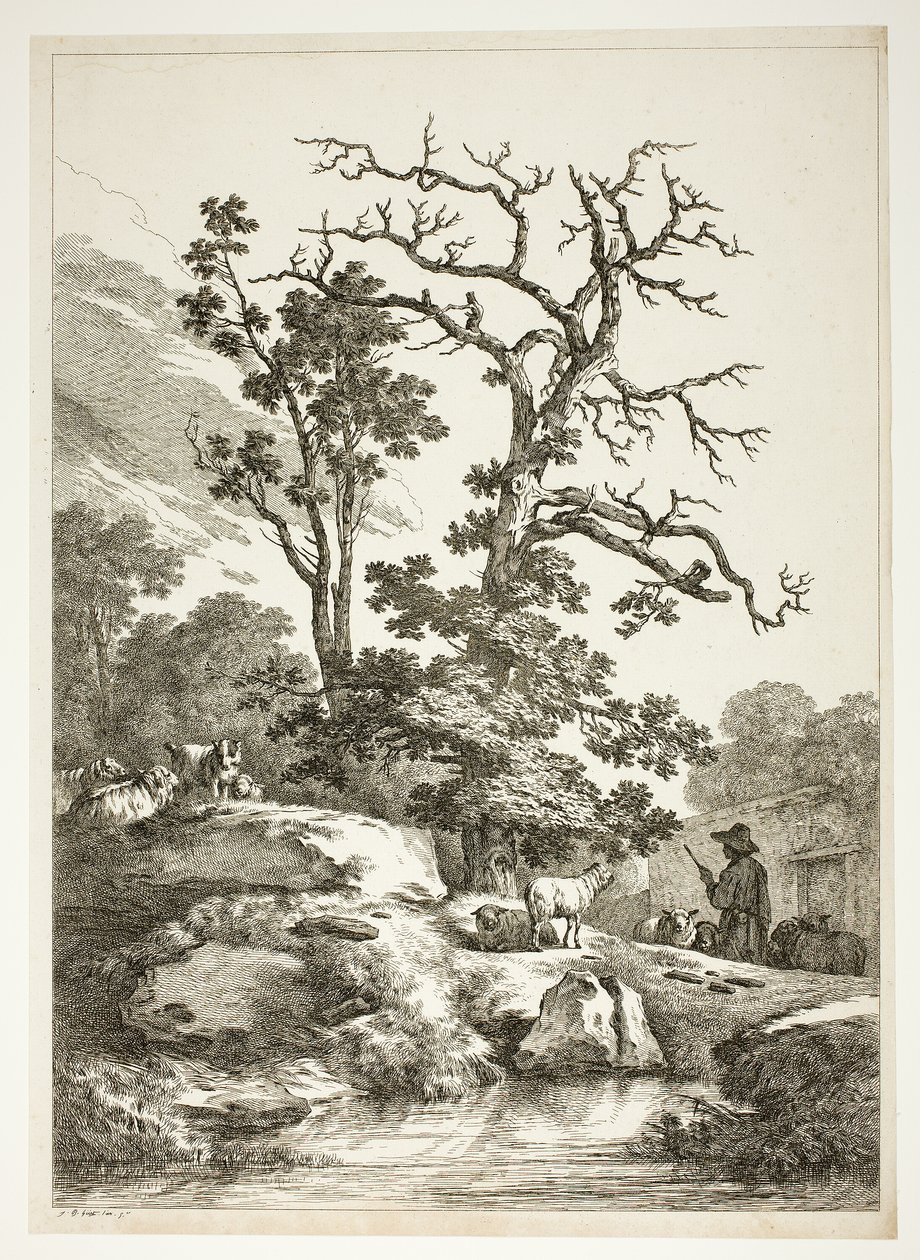 Cena bucólica de Jean Baptiste Huet