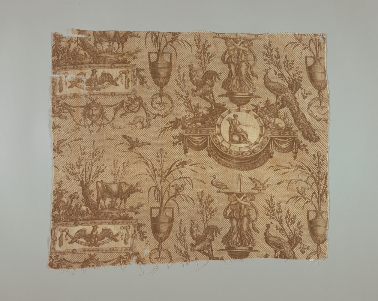 Fonte e animais de Jean Baptiste Huet