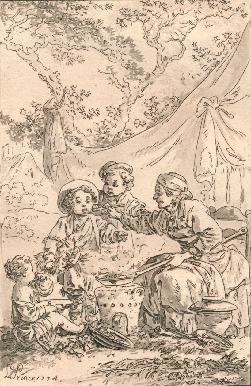 Le Gout, 1774. de Jean Baptiste Le Prince