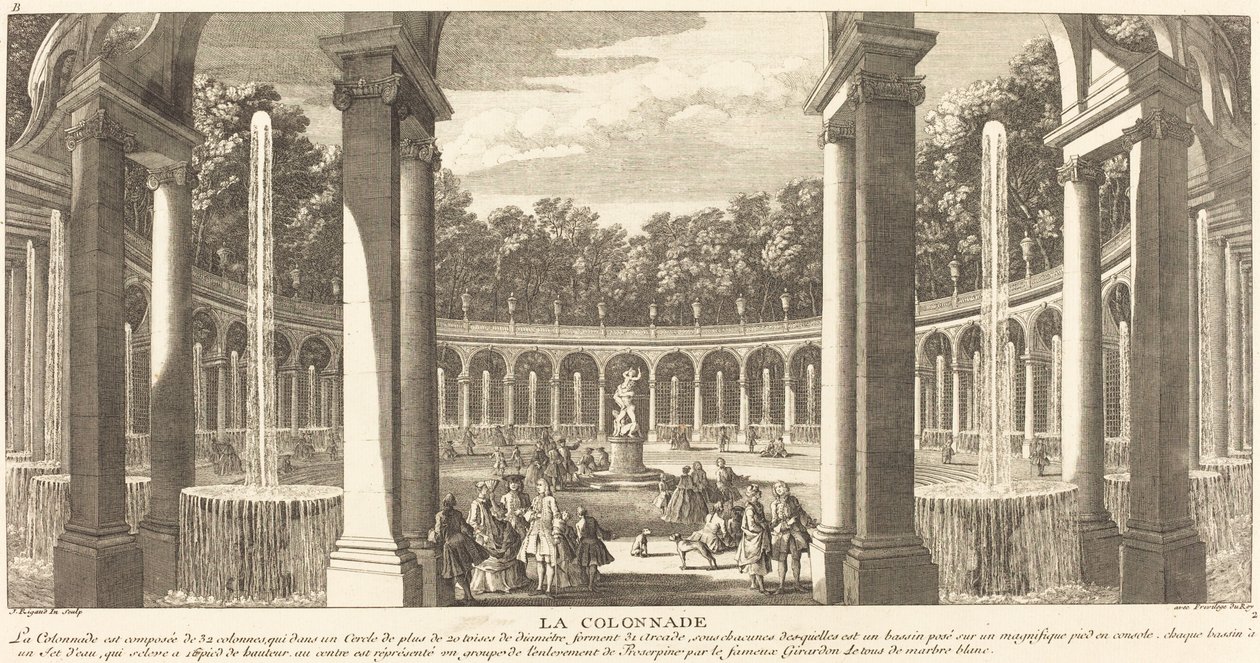 La Colunata de Jean Baptiste Rigaud