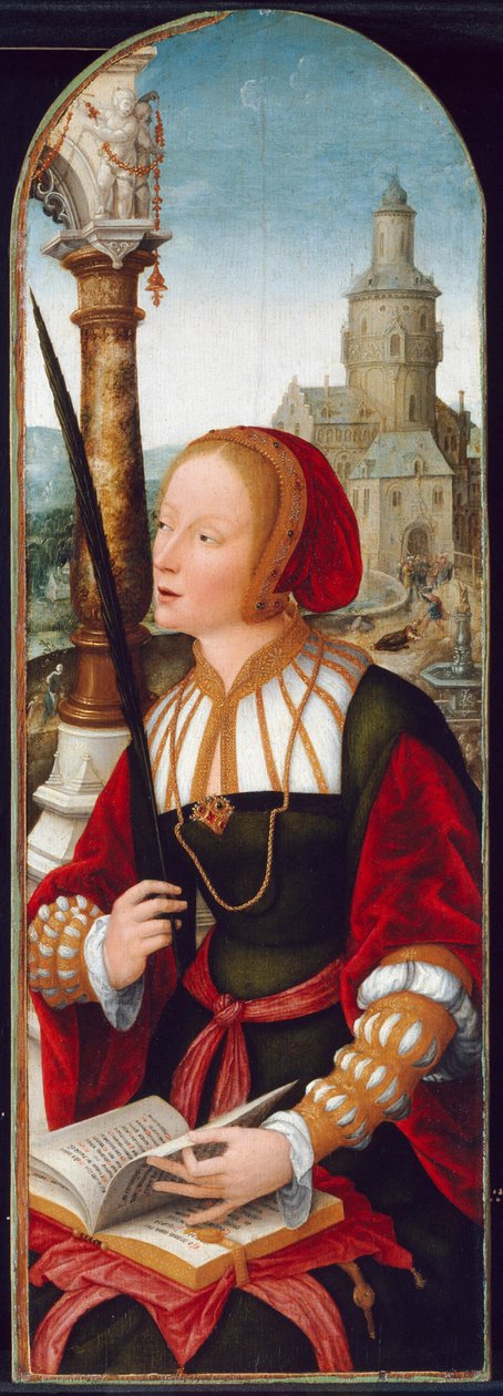 Santa Bárbara de Jean Bellegambe