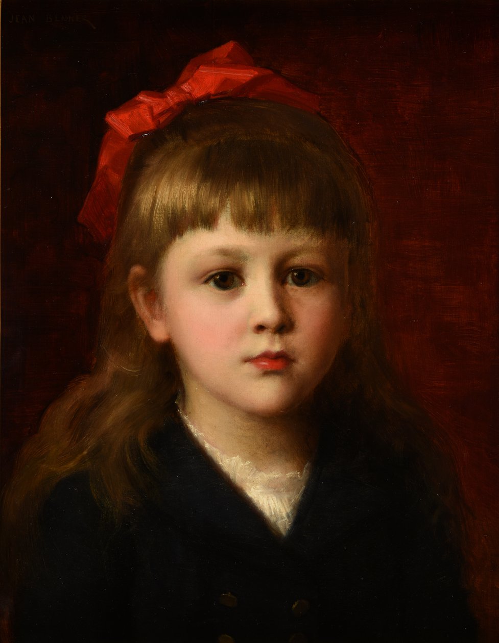 Retrato de uma menina de Jean Benner