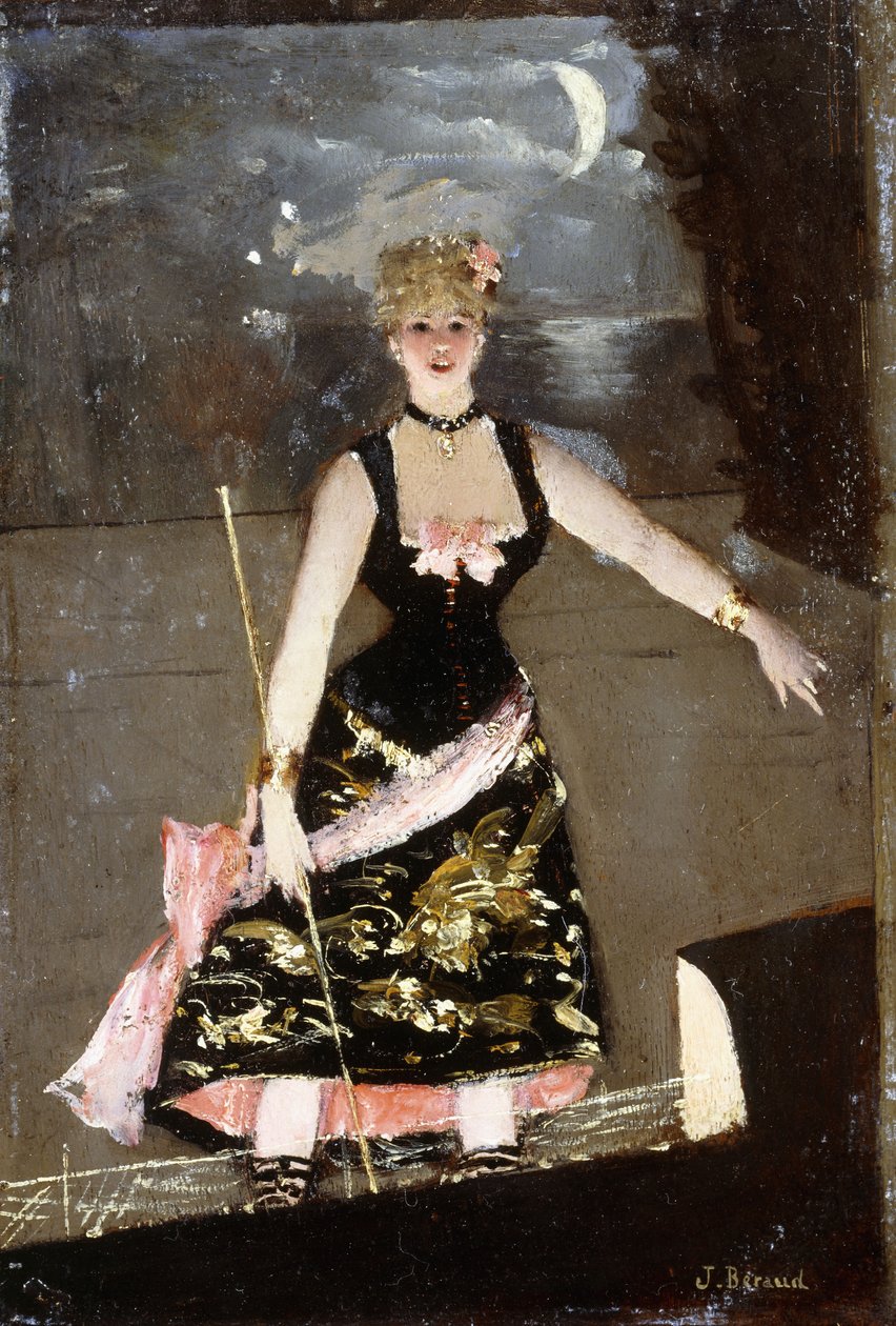 Cantor do Music Hall, de Jean Beraud