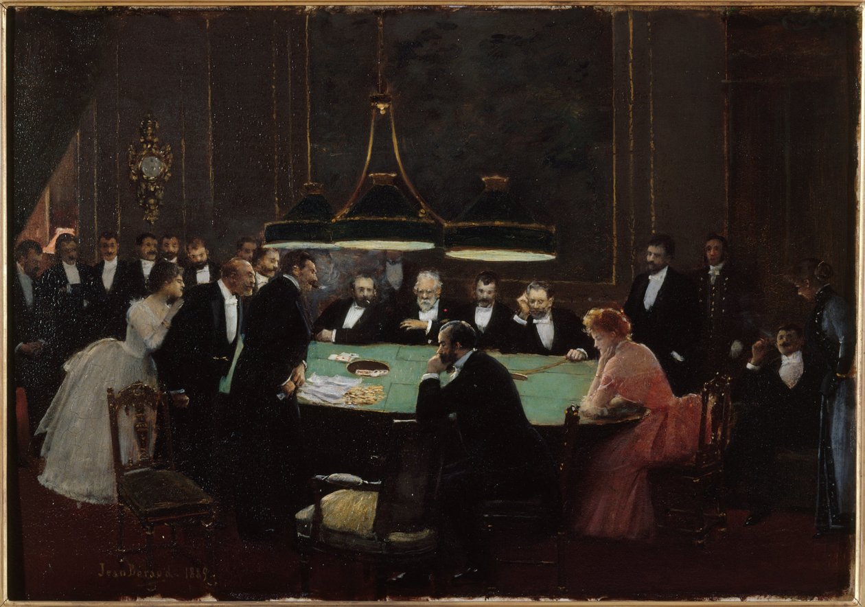 A sala de jogos de Jean Beraud