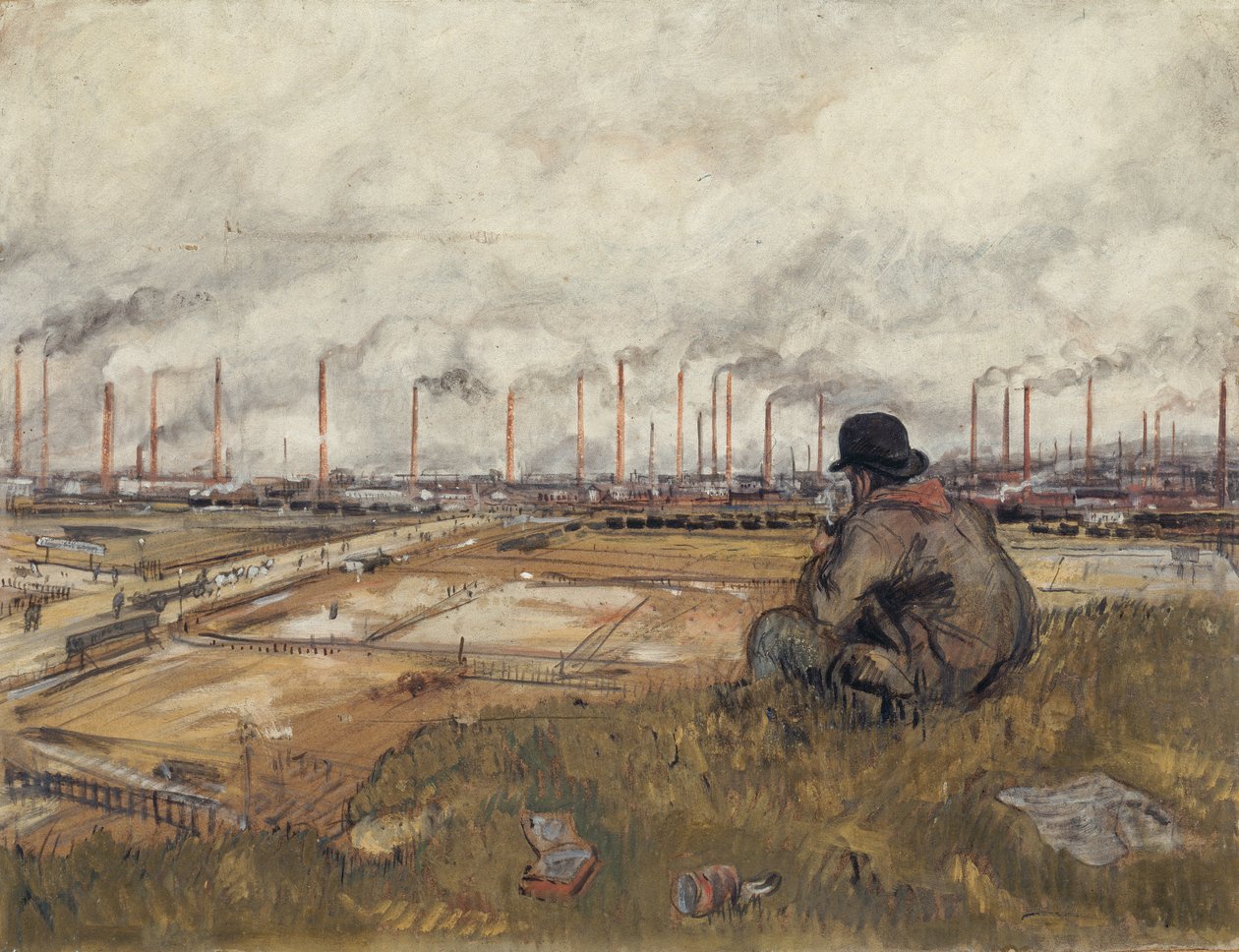 As Fábricas, 1902. de Jean Emile Laboureur