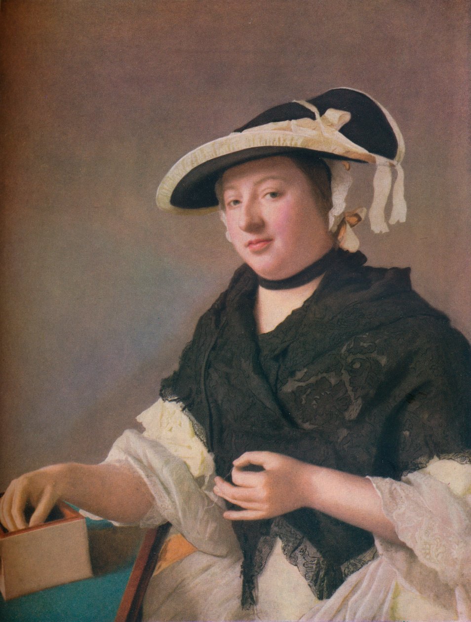 Lady Fawkener, c1760 de Jean Étienne Liotard