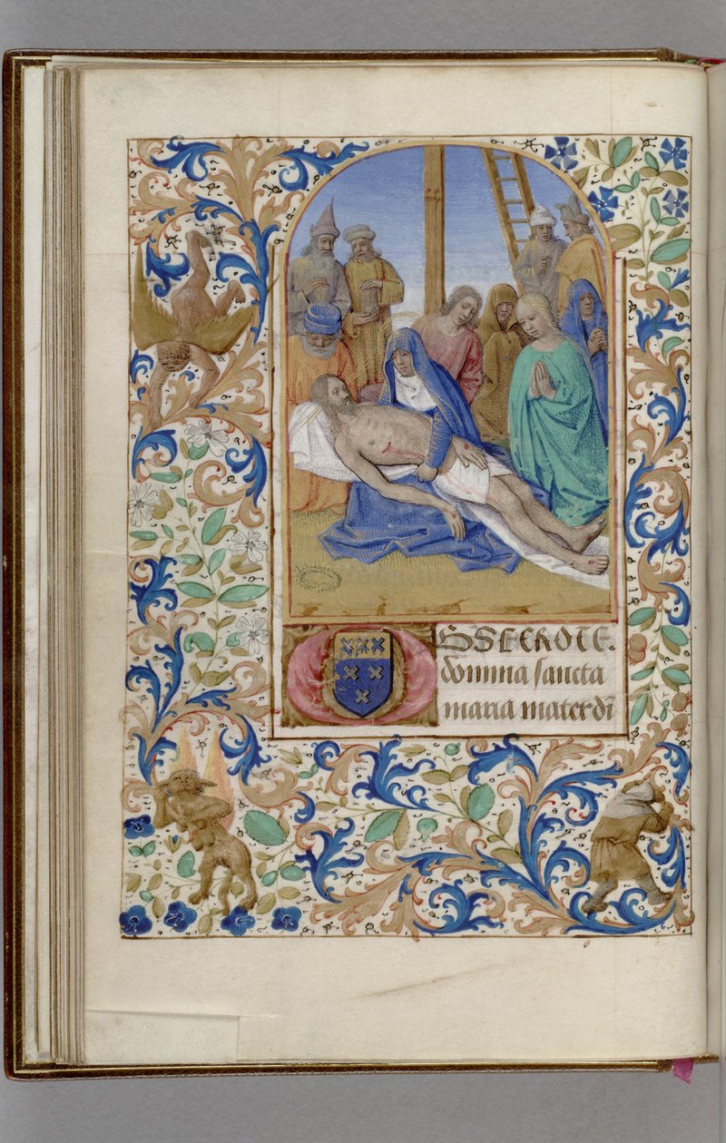 Livro das Horas de Pietà, 1450-1499 de Jean Fouquet