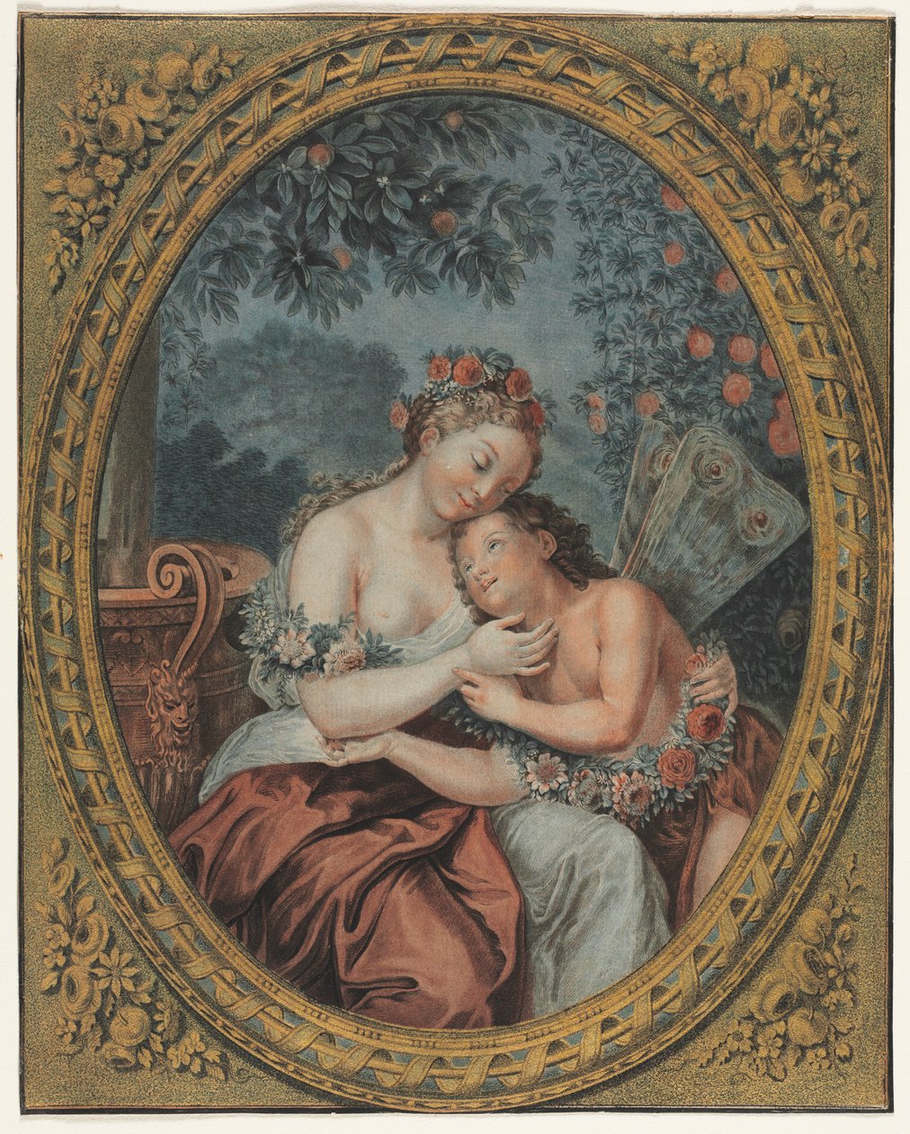 Zéfiro e Flor de Jean Francois Janinet