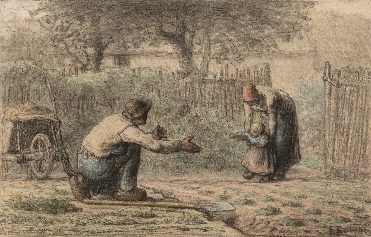 Primeiros passos de Jean Francois Millet