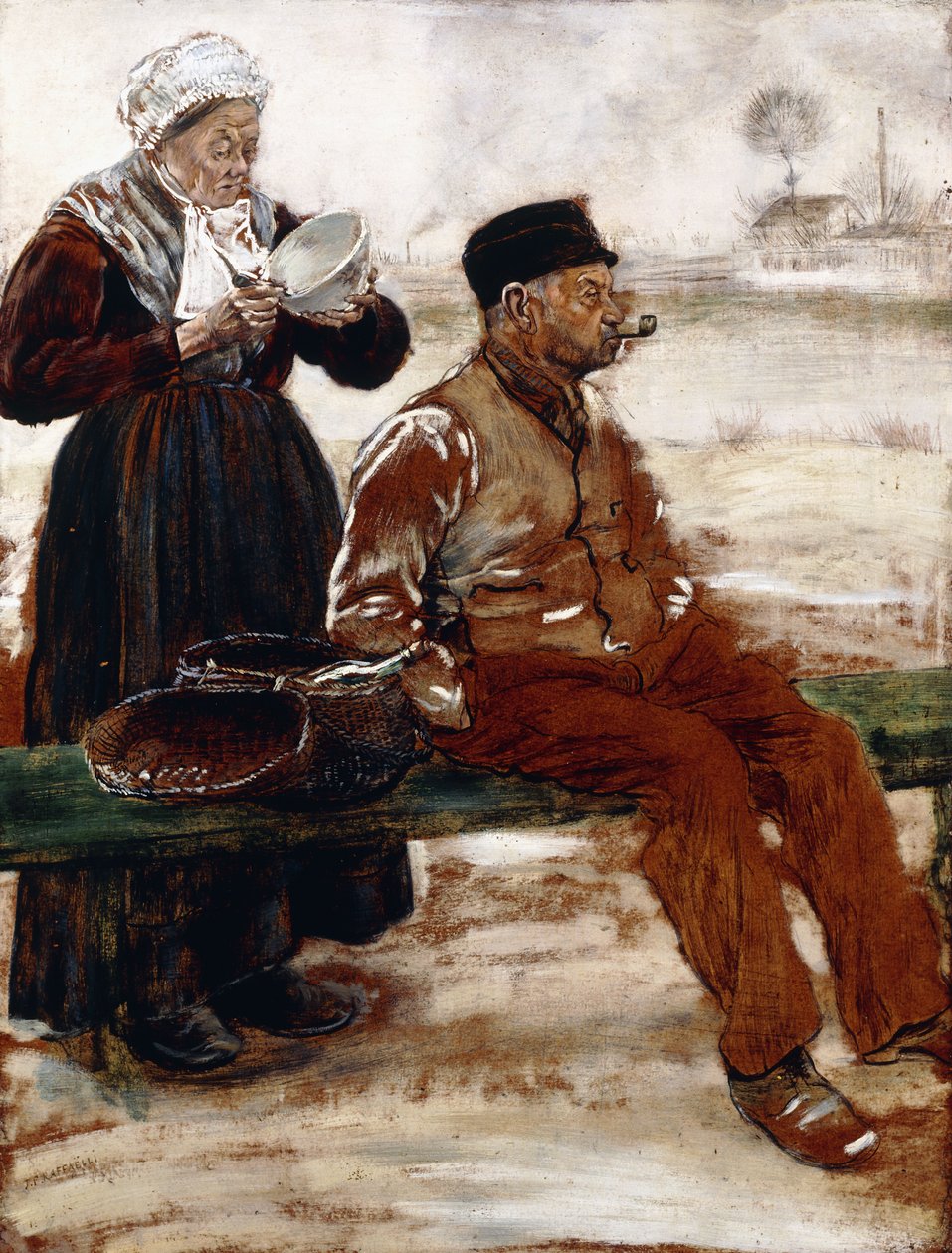 Depois da refeição, de Jean Francois Raffaelli