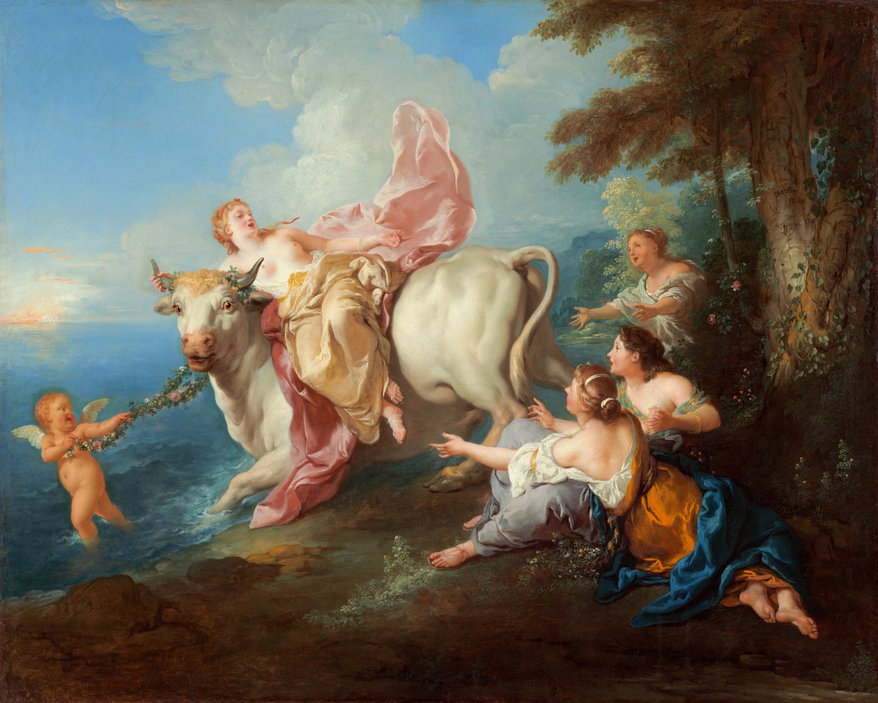 O rapto de Europa de Jean François de Troy