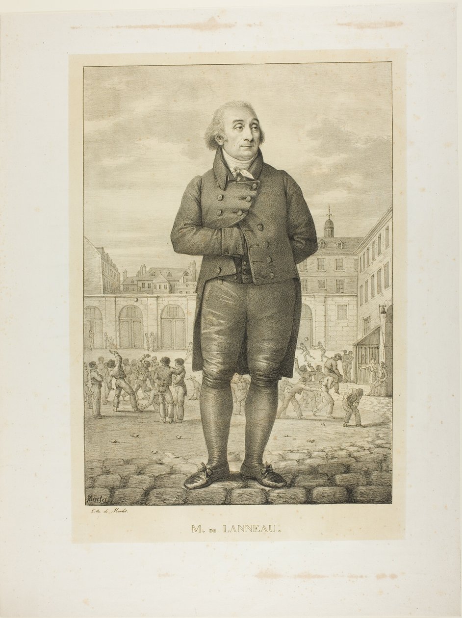 Retrato de M. de Lanneau de Jean Henri Marlet