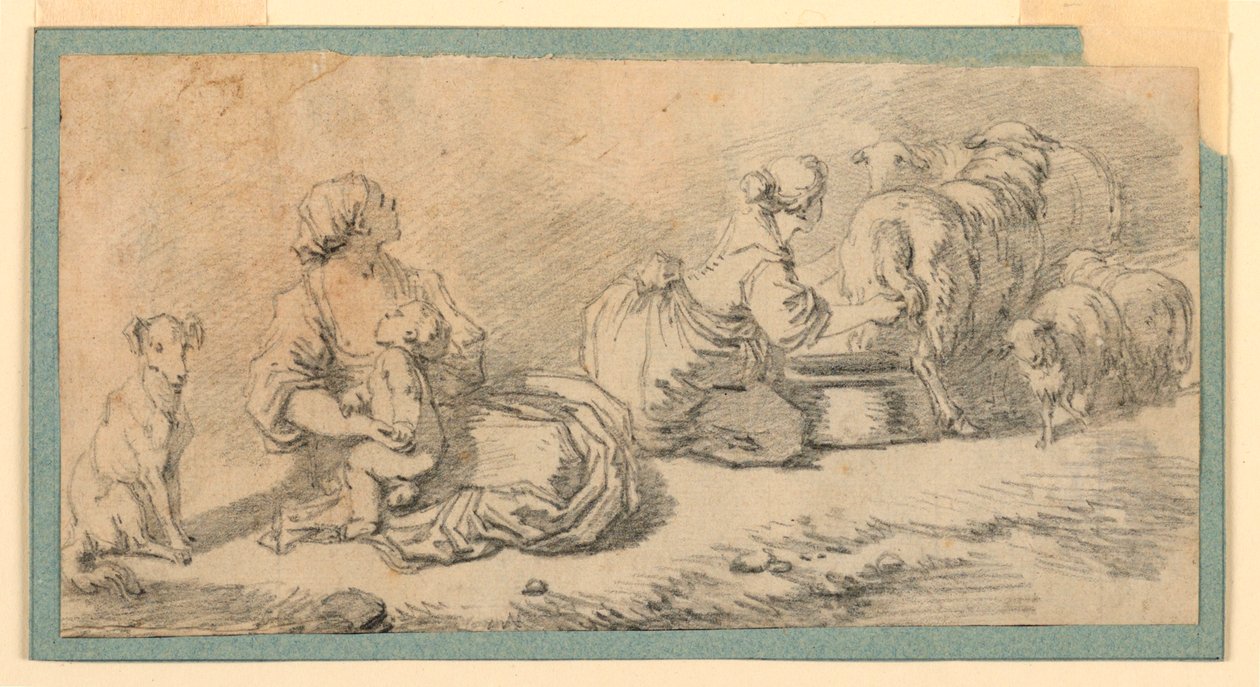 Cena Pastoral de Jean Honore Fragonard