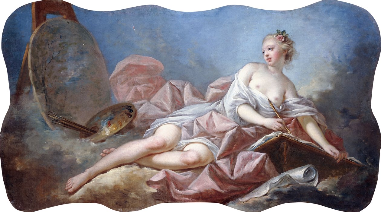 Personificação da Pintura, de Jean Honore Fragonard