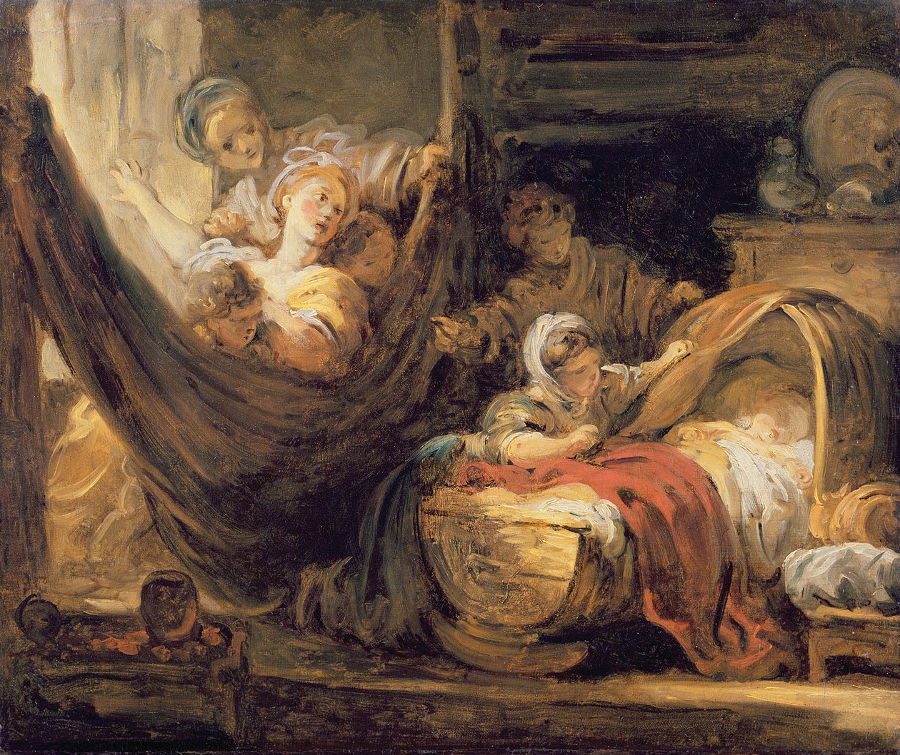 O berço de Jean Honore Fragonard