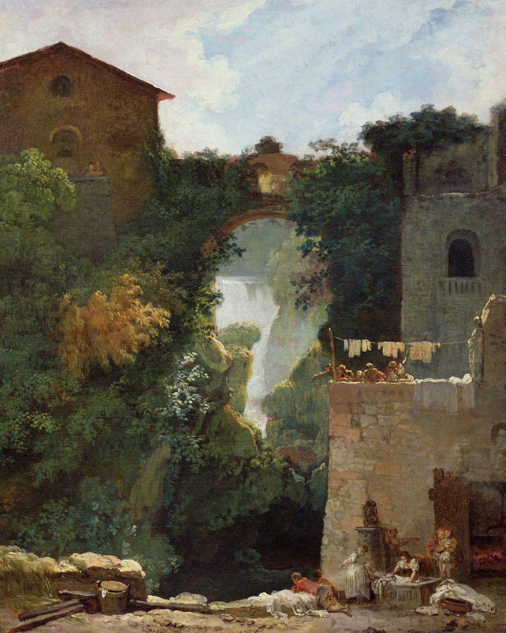As quedas do Tivoli de Jean Honore Fragonard