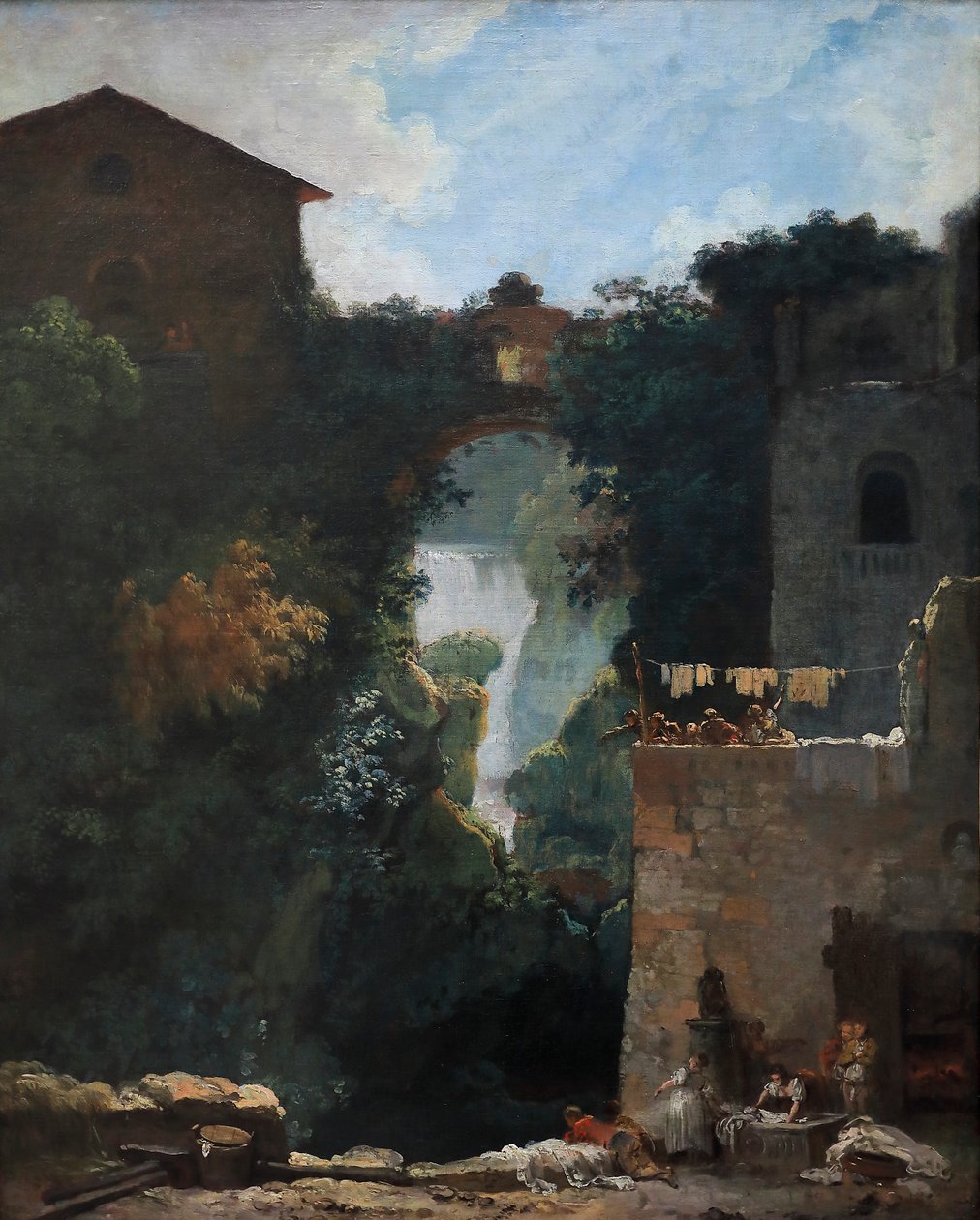 As quedas de Tivoli de Jean Honore Fragonard