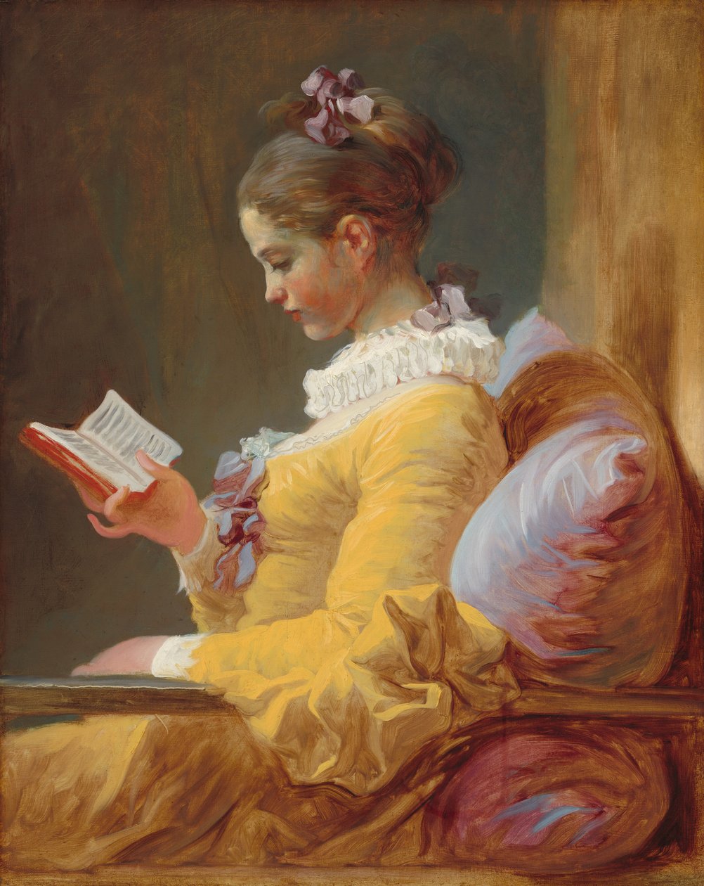 Menina lendo de Jean Honore Fragonard