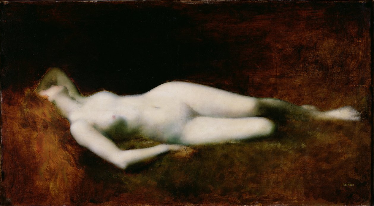 O Dorminhoco de Jean Jacques Henner