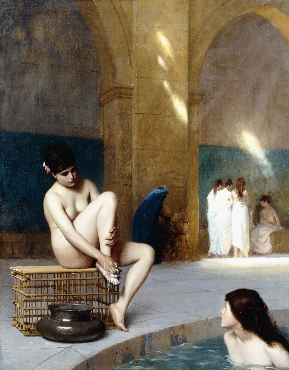 Mulher Nua, C. 1889 de Jean Leon Gerome