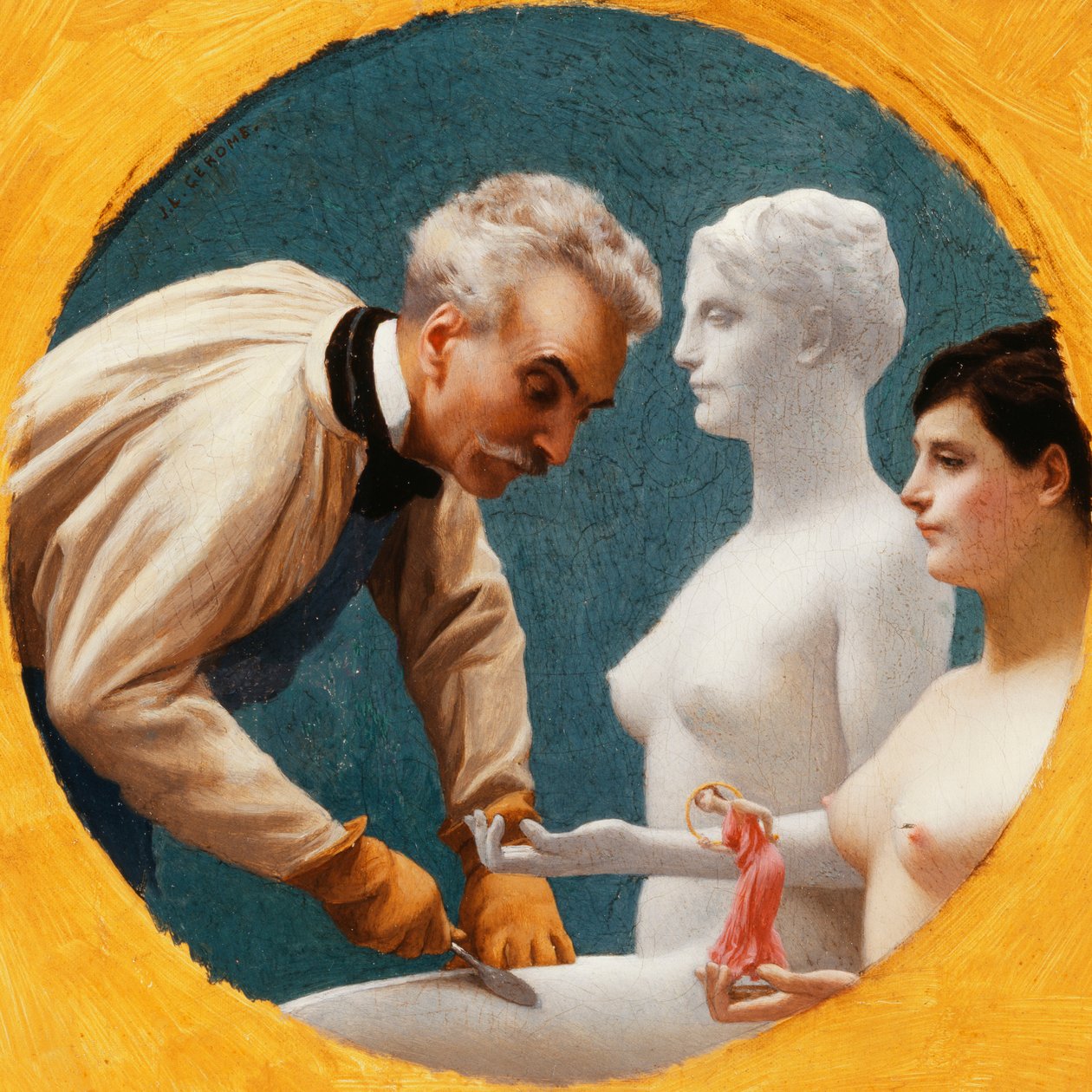 Gerome e Tanagra, de Jean Leon Gerome