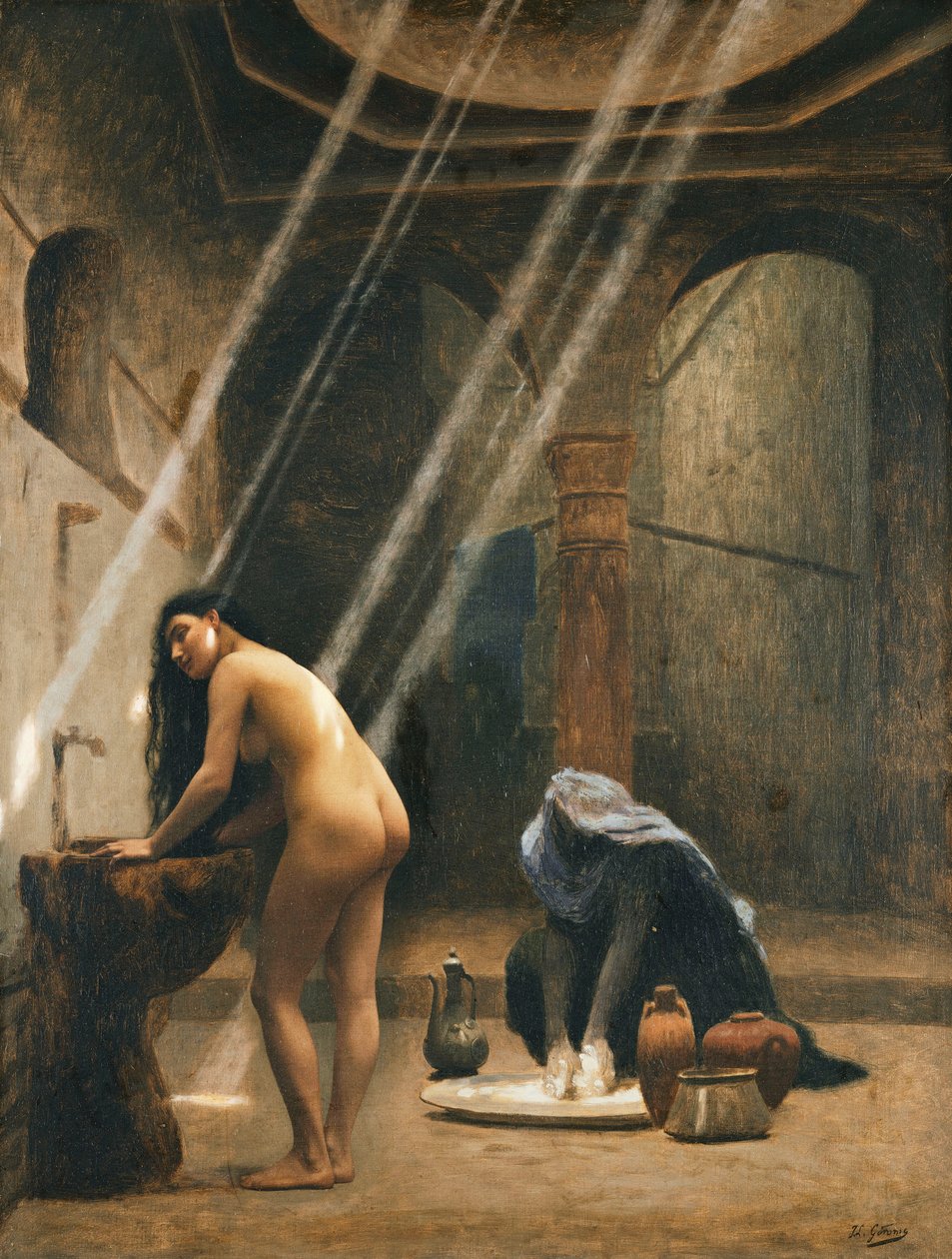 O banho mourisco de Jean Leon Gerome