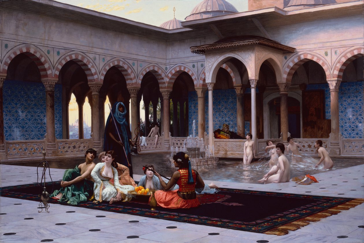 O Terraço do Serralho de Jean Leon Gerome
