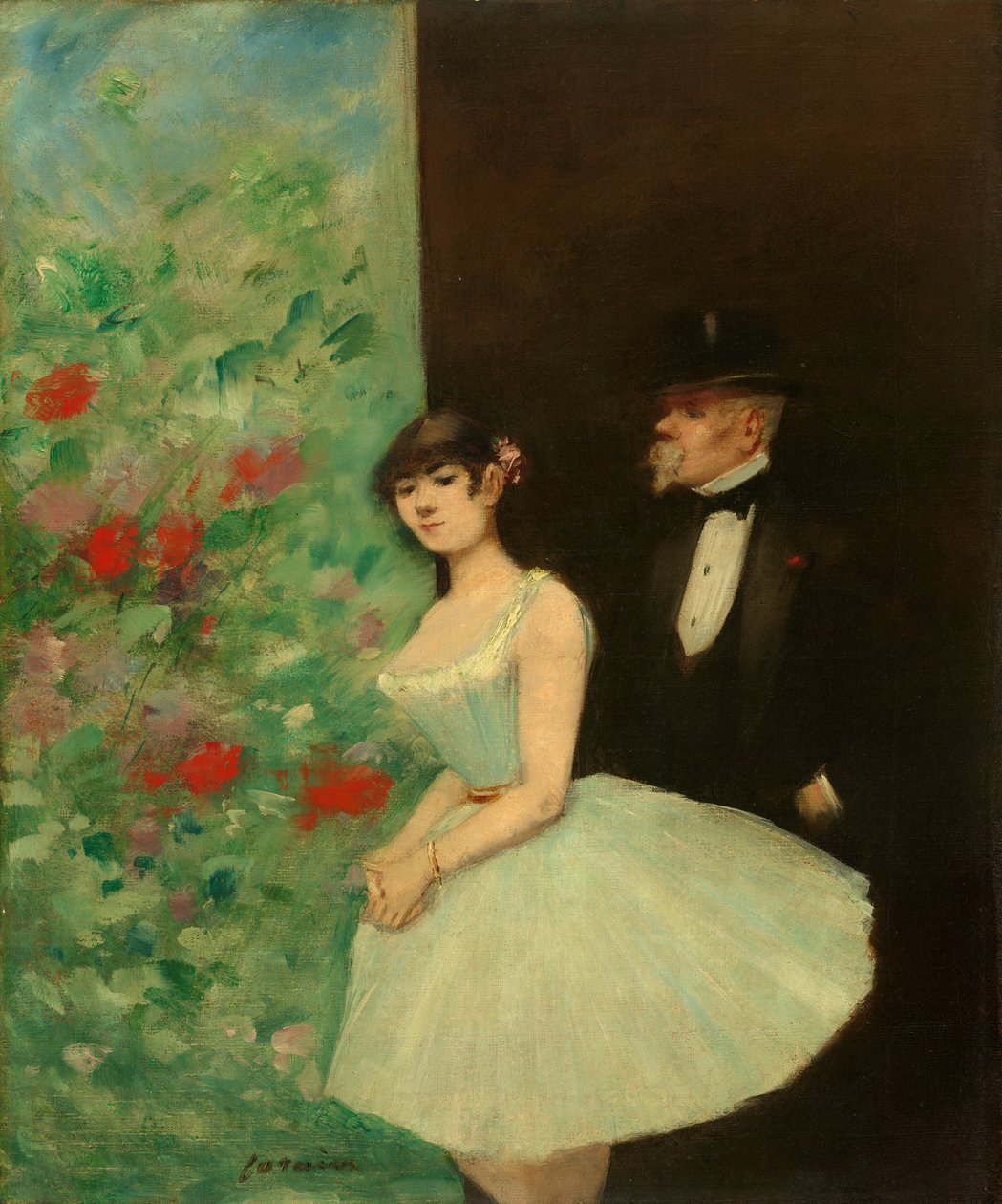 Bastidores, c. 1880. de Jean Louis Forain