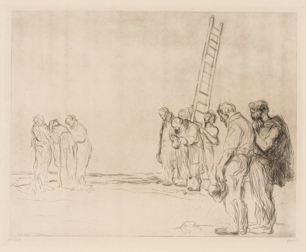 calvário de Jean Louis Forain