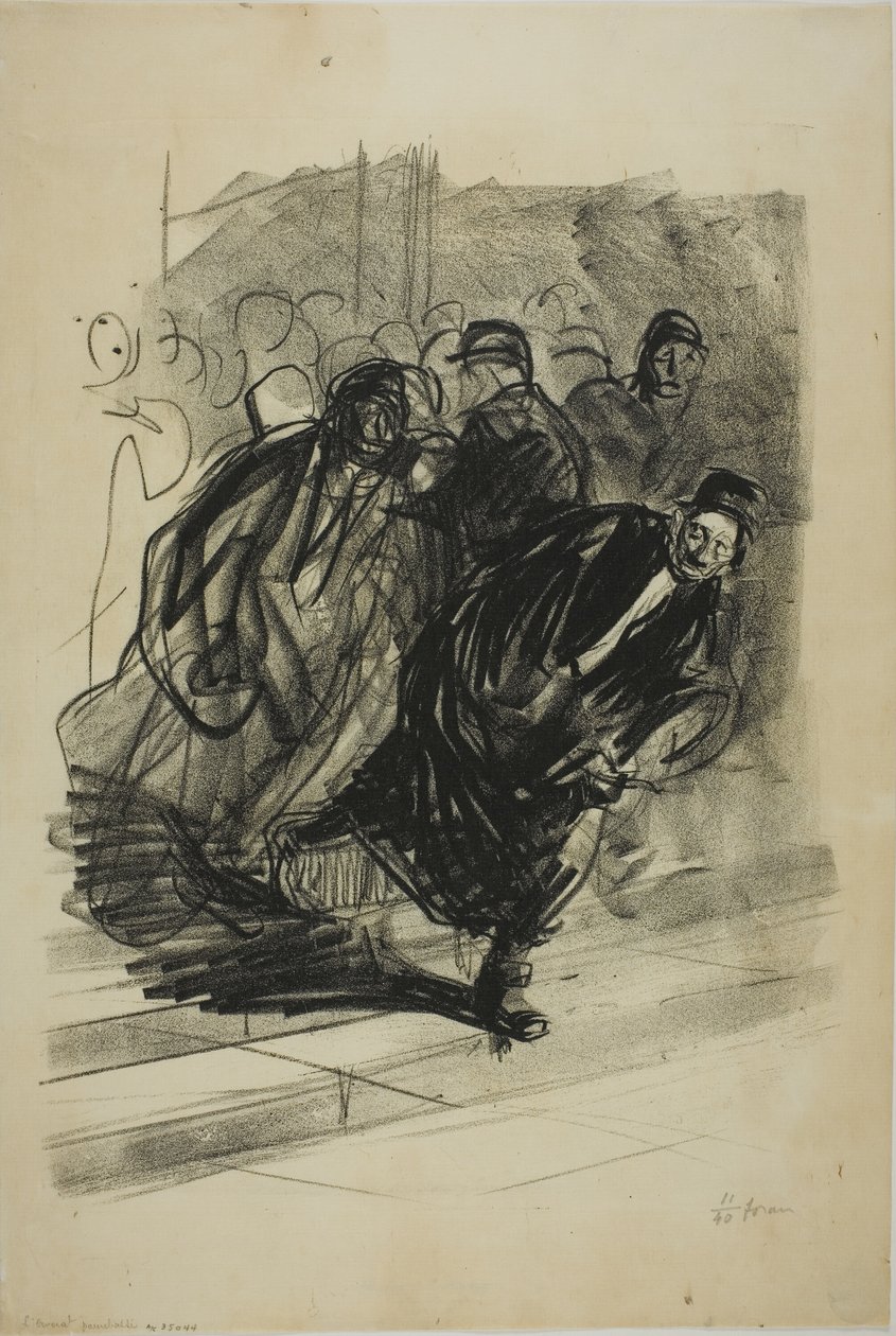 O advogado perseguido de Jean Louis Forain