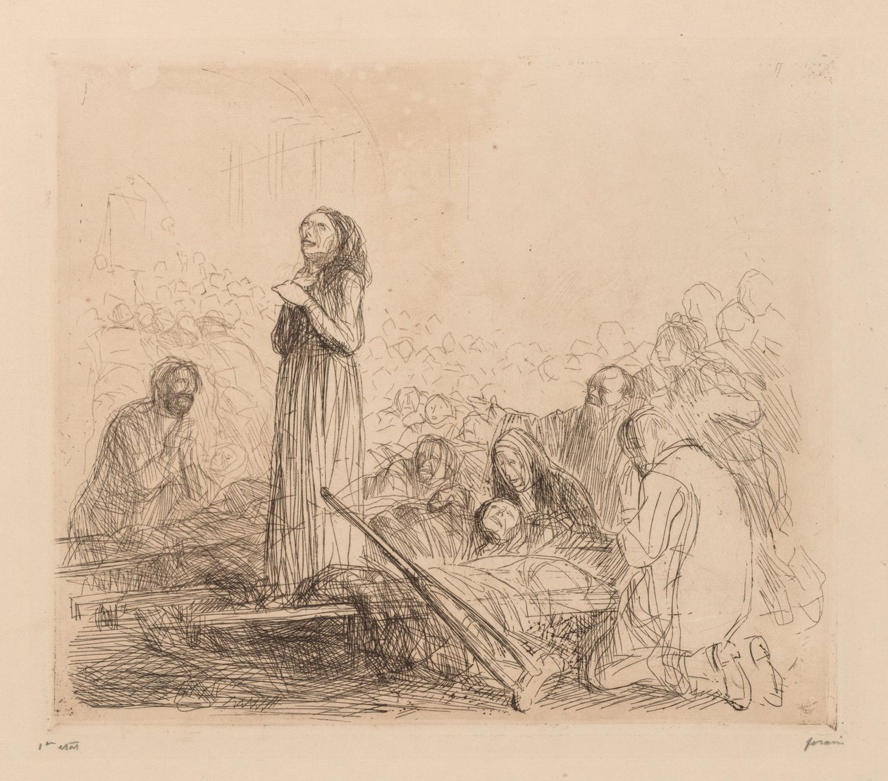 O Milagre de Lourdes de Jean Louis Forain