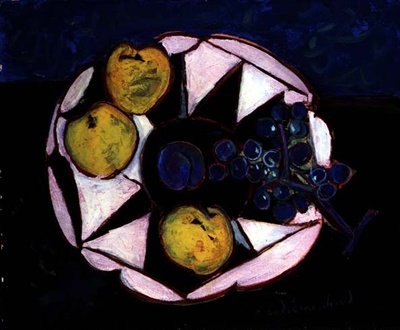 A Ameixa (óleo sobre tela) de Jean Marchand