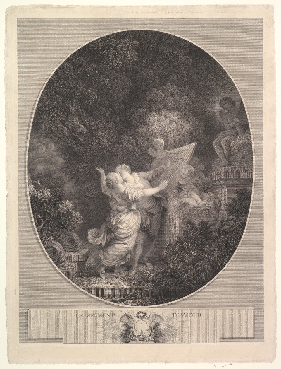 A promessa de amor, 1786. de Jean Mathieu