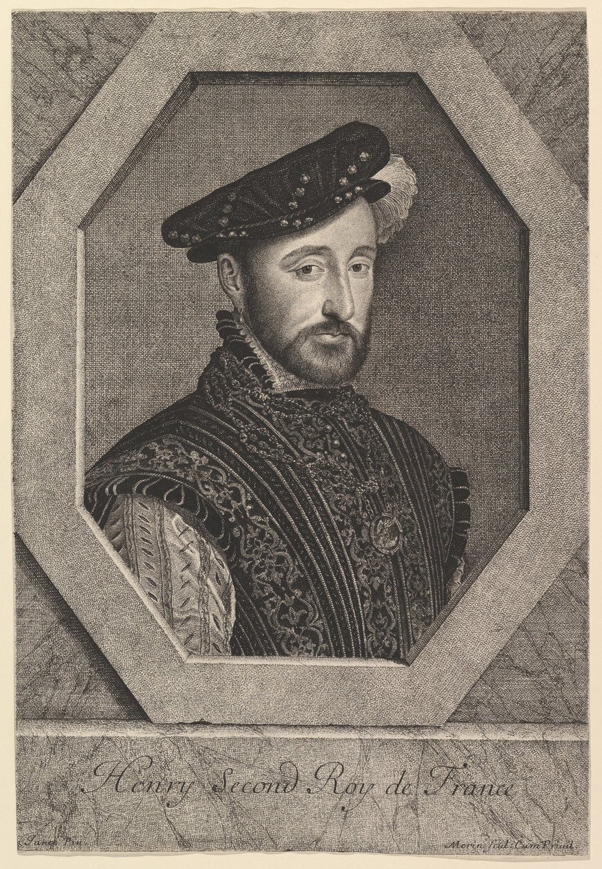 Henrique II, rei da França. de Jean Morin
