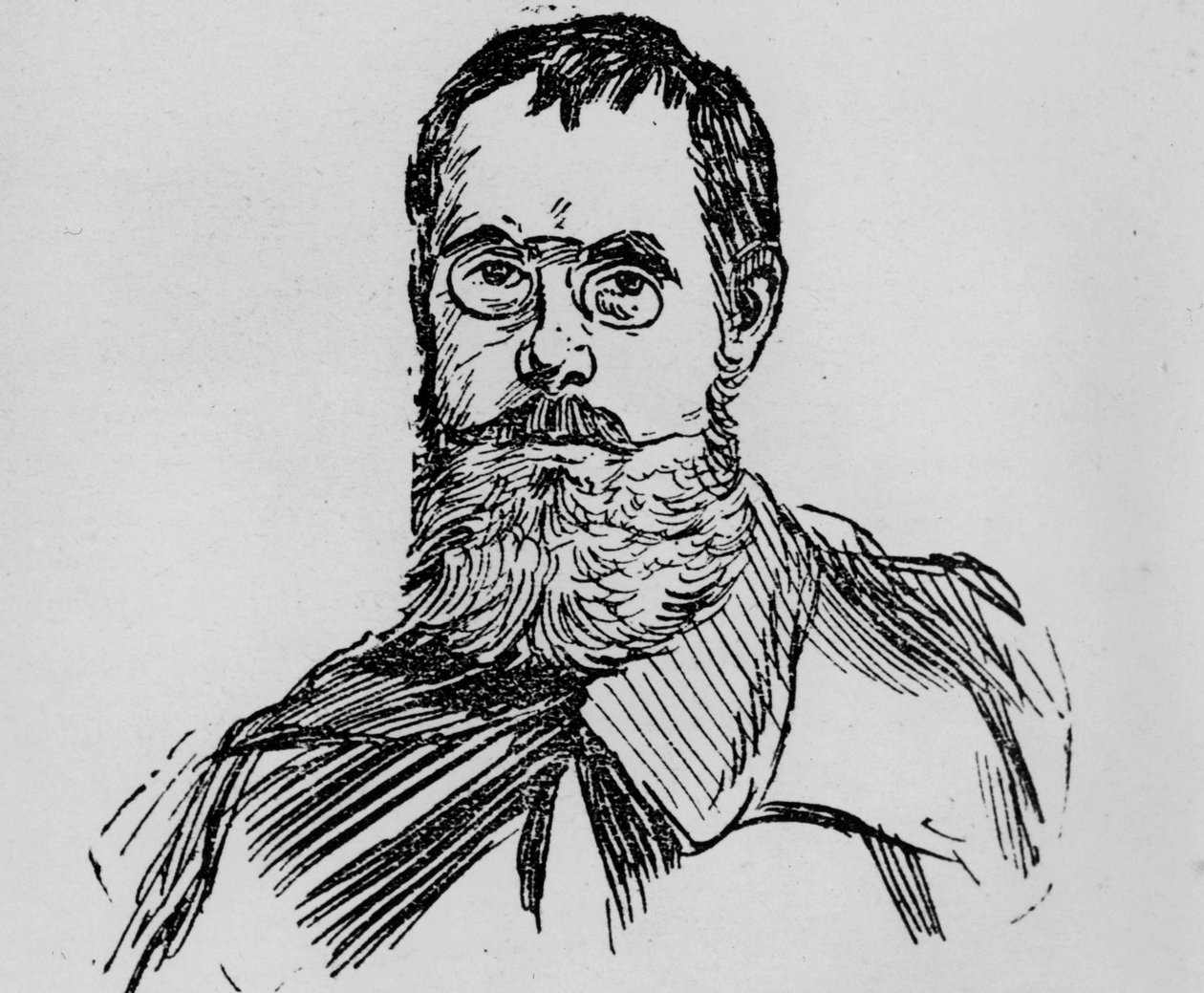 Charles Peguy (gravura) de Jean Pierre (after) Laurens
